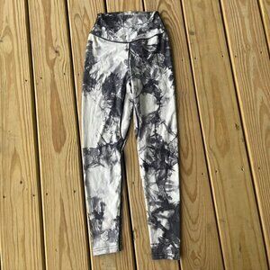 ** Balance Athletica Marbled Tie Dye Sea Salt The OG High Waist Leggings Small